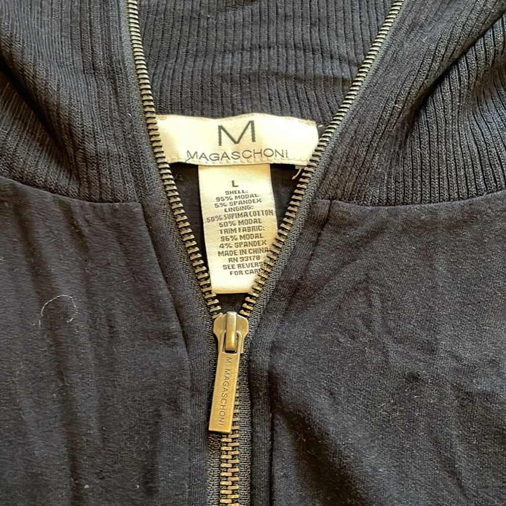 NAOT! Magaschoni High Neck Full Zip Sweater - Picture 2 of 2